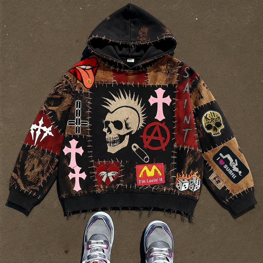 XP Streetwear Graphic Hoodie – Oversized Street Sweatshirt