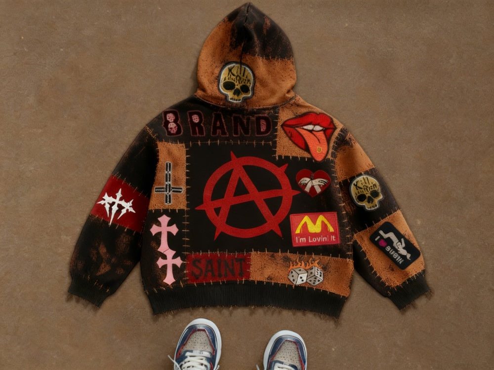 XP Streetwear Graphic Hoodie – Oversized Street Sweatshirt